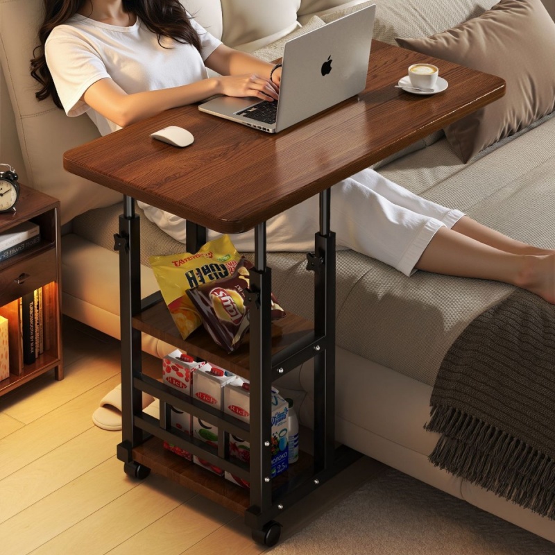 Desk Setup Laptop - Tavolino da Letto Sollevabile e Portatile,