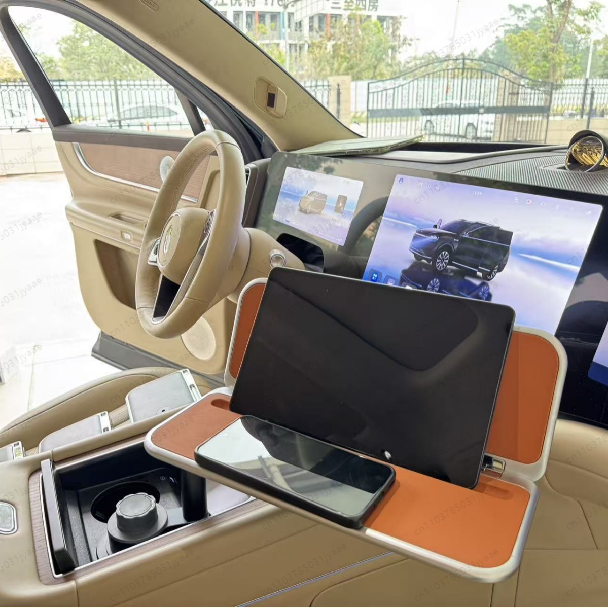 Desk Setup Laptop - Nuovo Tavolino Pieghevole per Auto, Scrivania