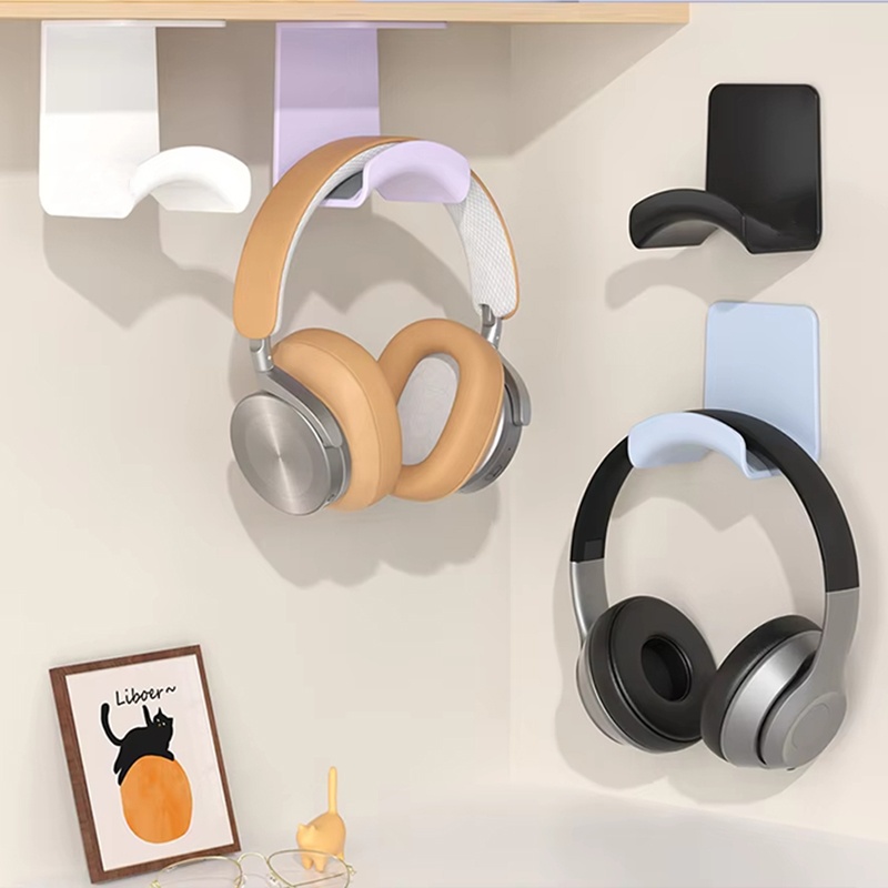Headphone Hook Under - Supporto universale in plastica per cuffie,