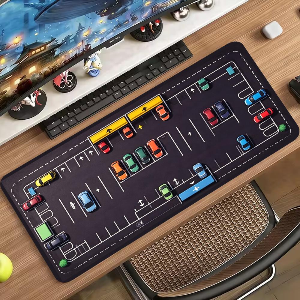 Desk Setup Workspace - Tappetino per Mouse Grande con Motivo