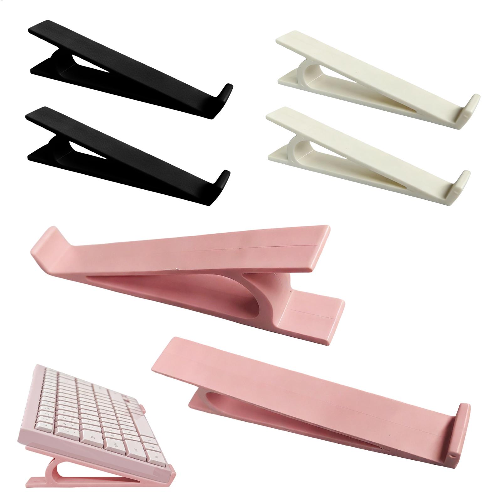 Desk Setup Home Office - Supporto universale per tastiera, 2 pezzi/coppia,