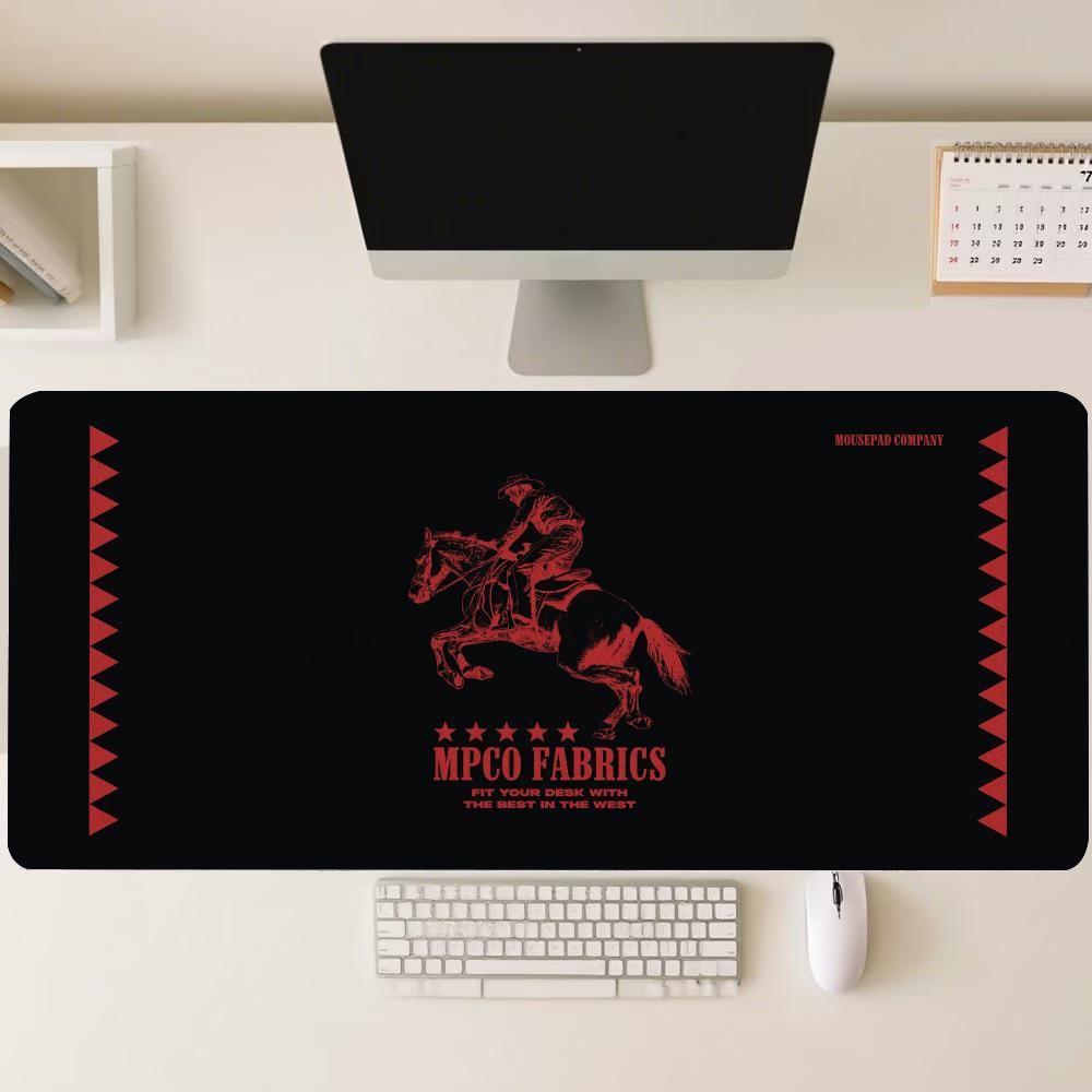 Desk Setup Workspace - Tappetino per Mouse Grande con Grafica
