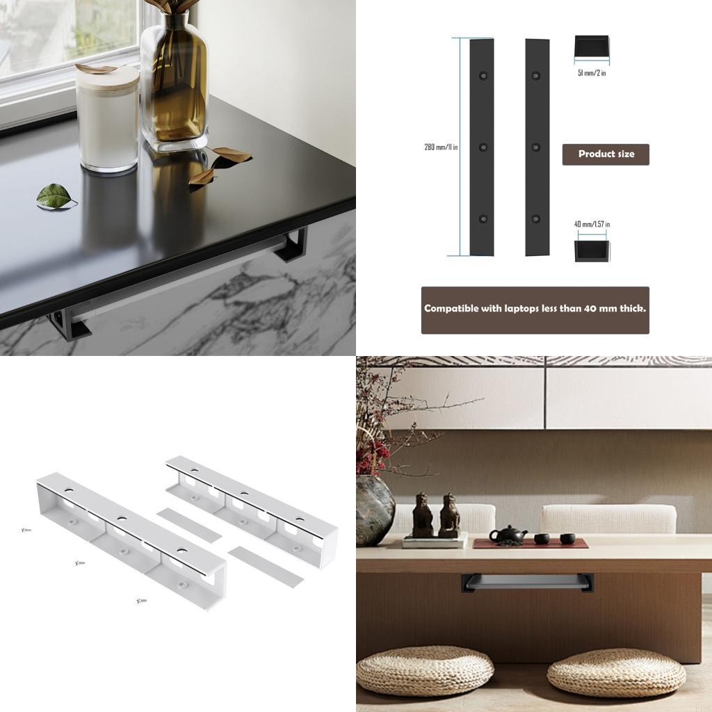 Desk Setup Workspace - Sotto organizzatori risparmio spaziale per laptop