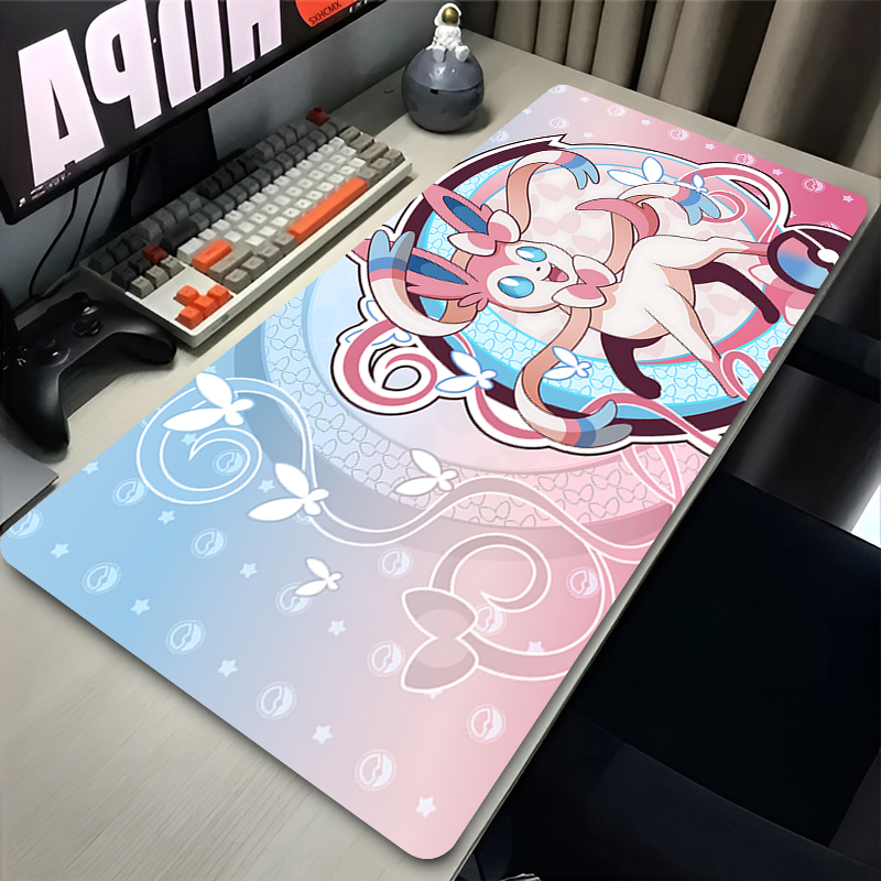 Desk Setup Accessories - Tappetino per mouse grande rosa carino