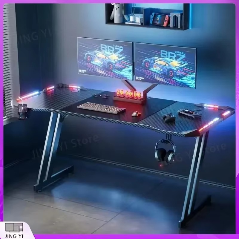 Desk Setup Headphones - Scrivania da Gaming con Luci LED,