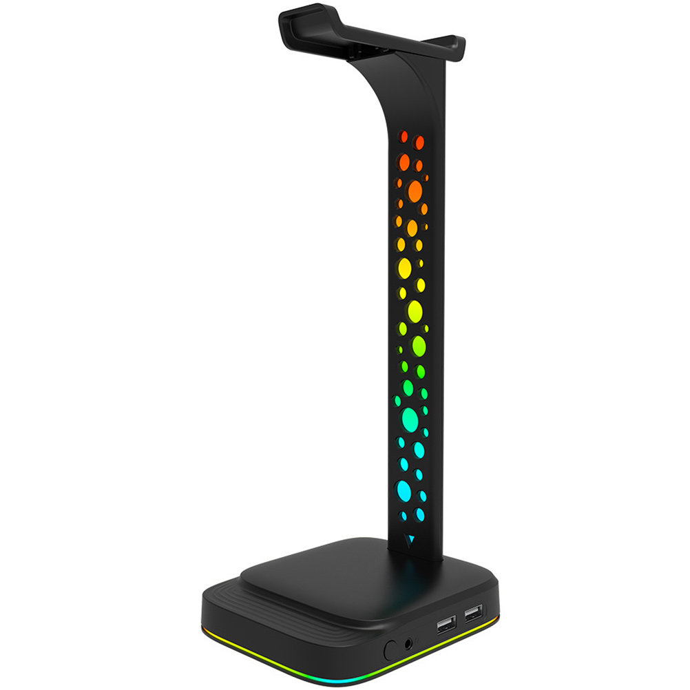Supporto per Cuffie RGB USB 3. - Desk Setup Headphones recensione e prezzo