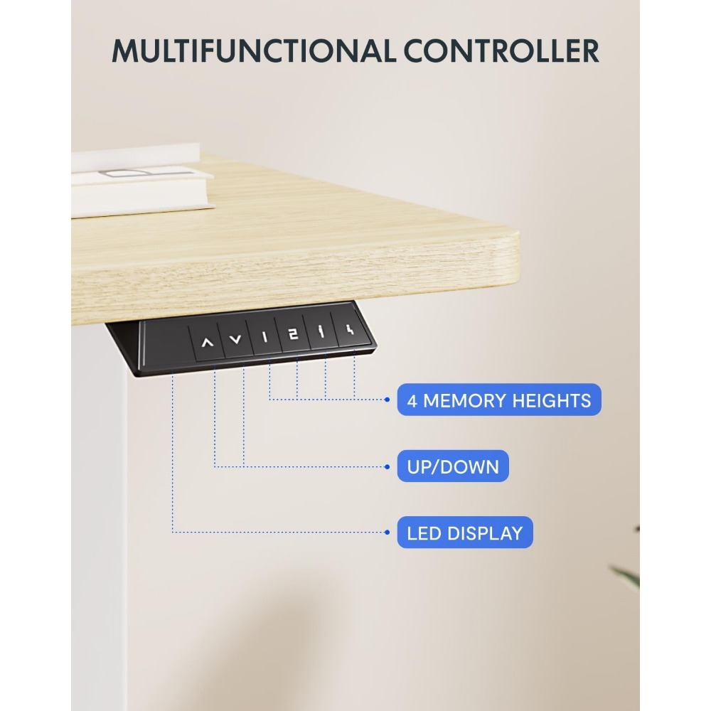 Scrivania Elettrica Regolabile - Desk Setup Workspace recensione e prezzo