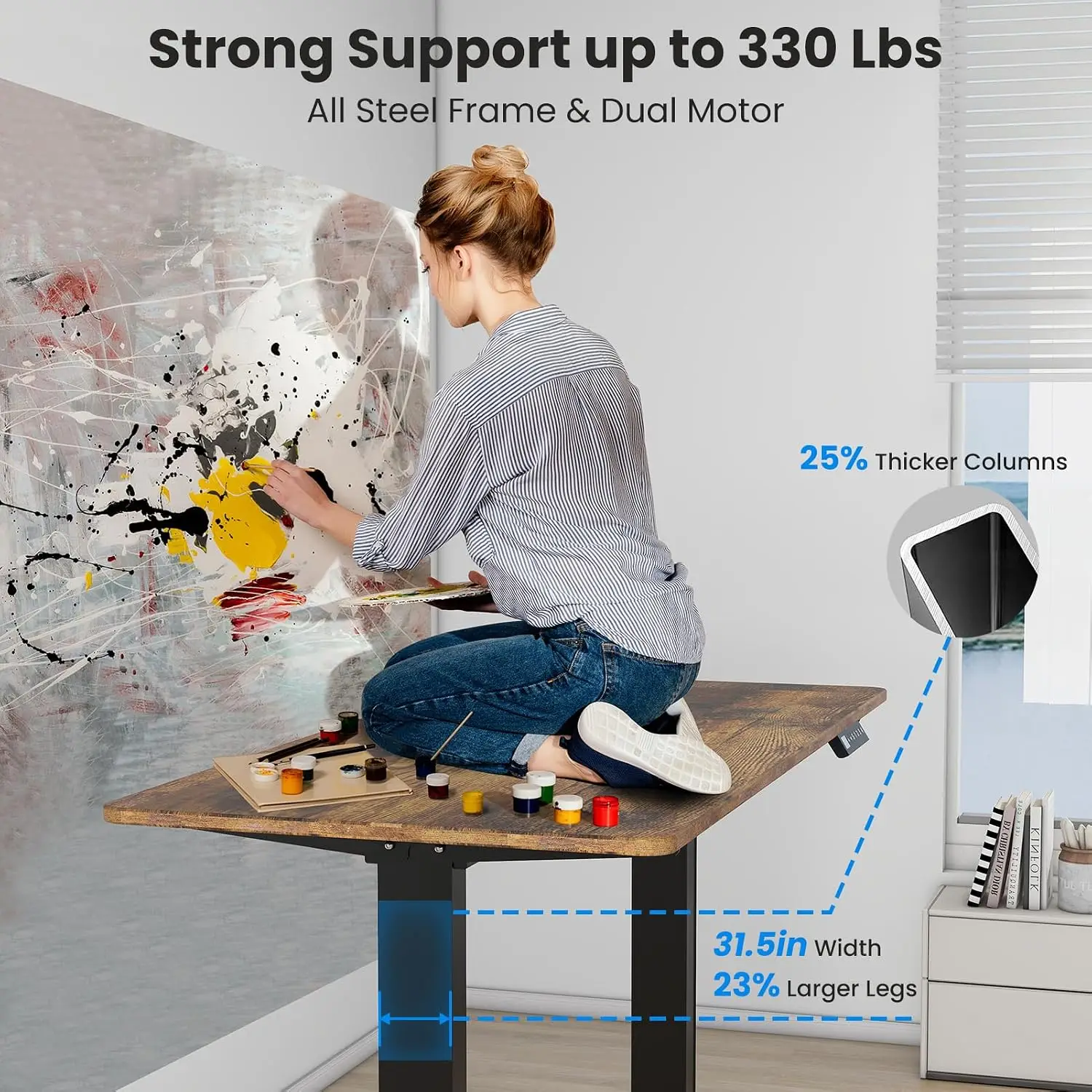 Telaio per Scrivania Regolabil - Desk Setup Height recensione e prezzo