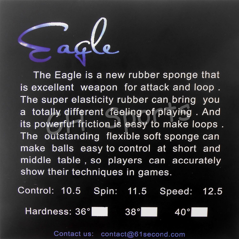 61second Eagle Pips in gomma d - Desk Setup Tips recensione e prezzo