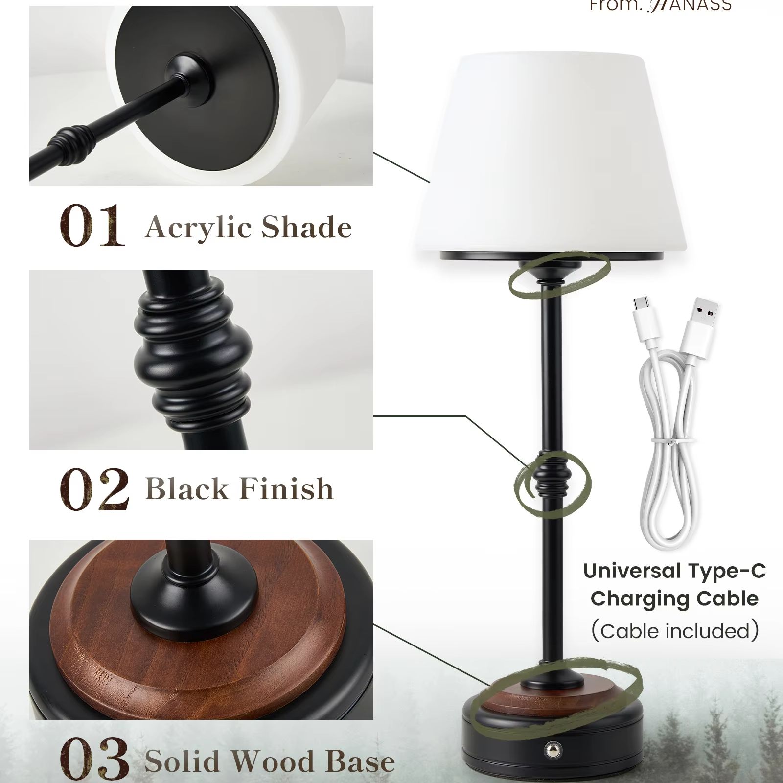 Set di Lampade da Tavolo Senza - Desk Setup Lamp recensione e prezzo