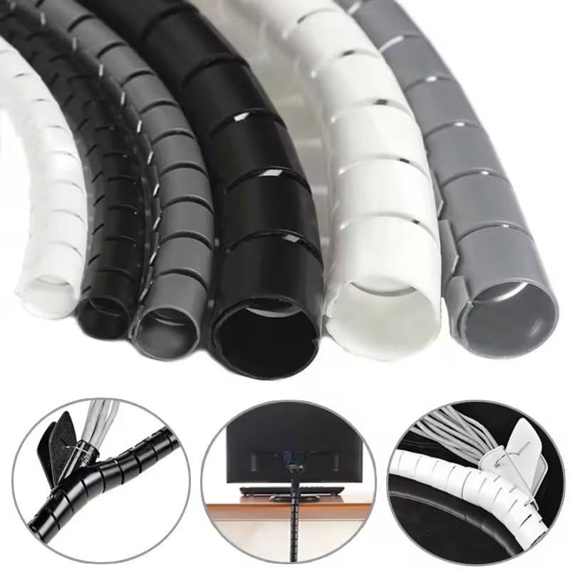 Cavo a Spirale Flessibile 2M/1 - Desk Setup Cable Management recensione e prezzo