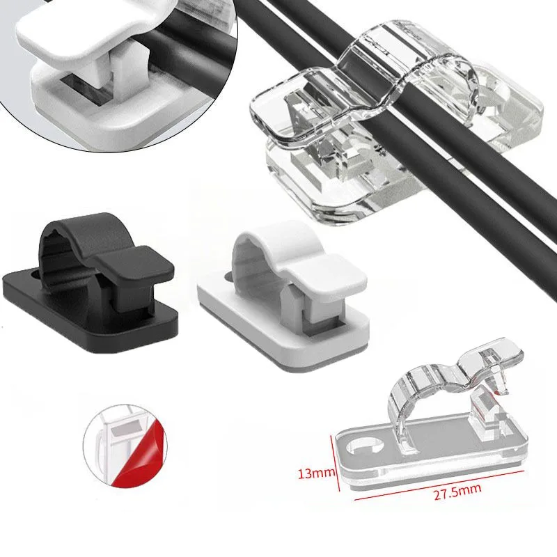 10/50PCS Organizzatore di cavi - Desk Setup Cable Management recensione e prezzo