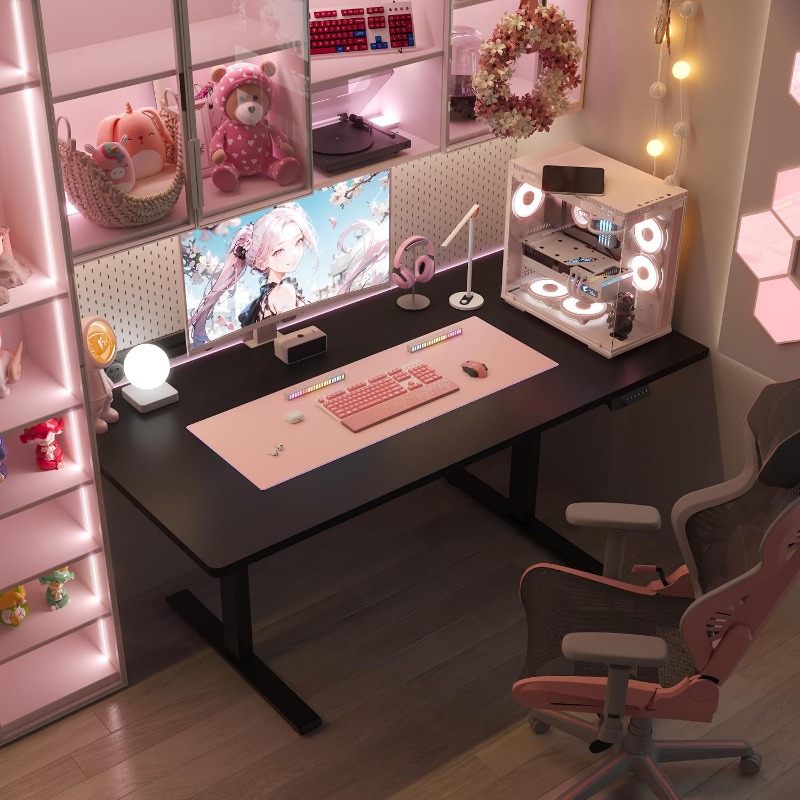 Scrivania Elettrica Regolabile - Desk Setup Workspace recensione e prezzo