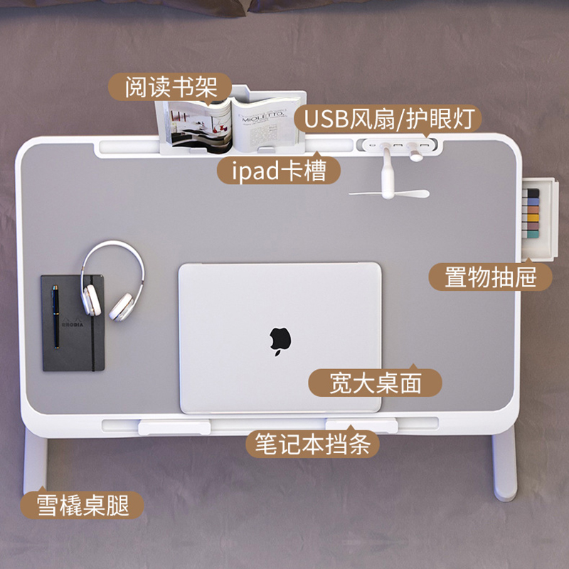Sopra il letto Tavolo Tavoli d - Desk Setup Height recensione e prezzo
