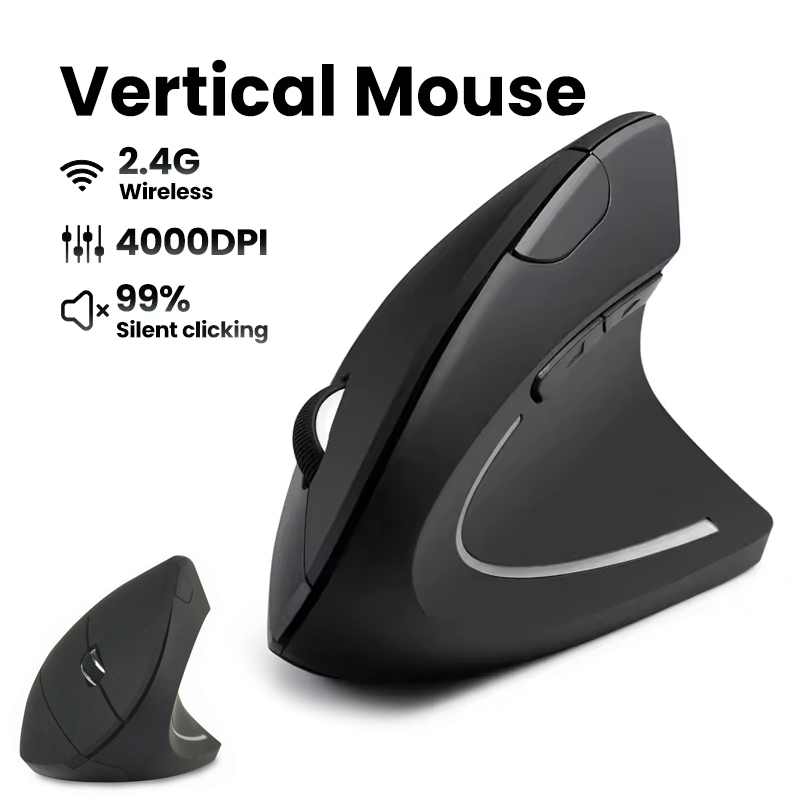 Mouse Wireless Ergonomico 1600 - Ergonomic Desk Setup Keyboard recensione e prezzo