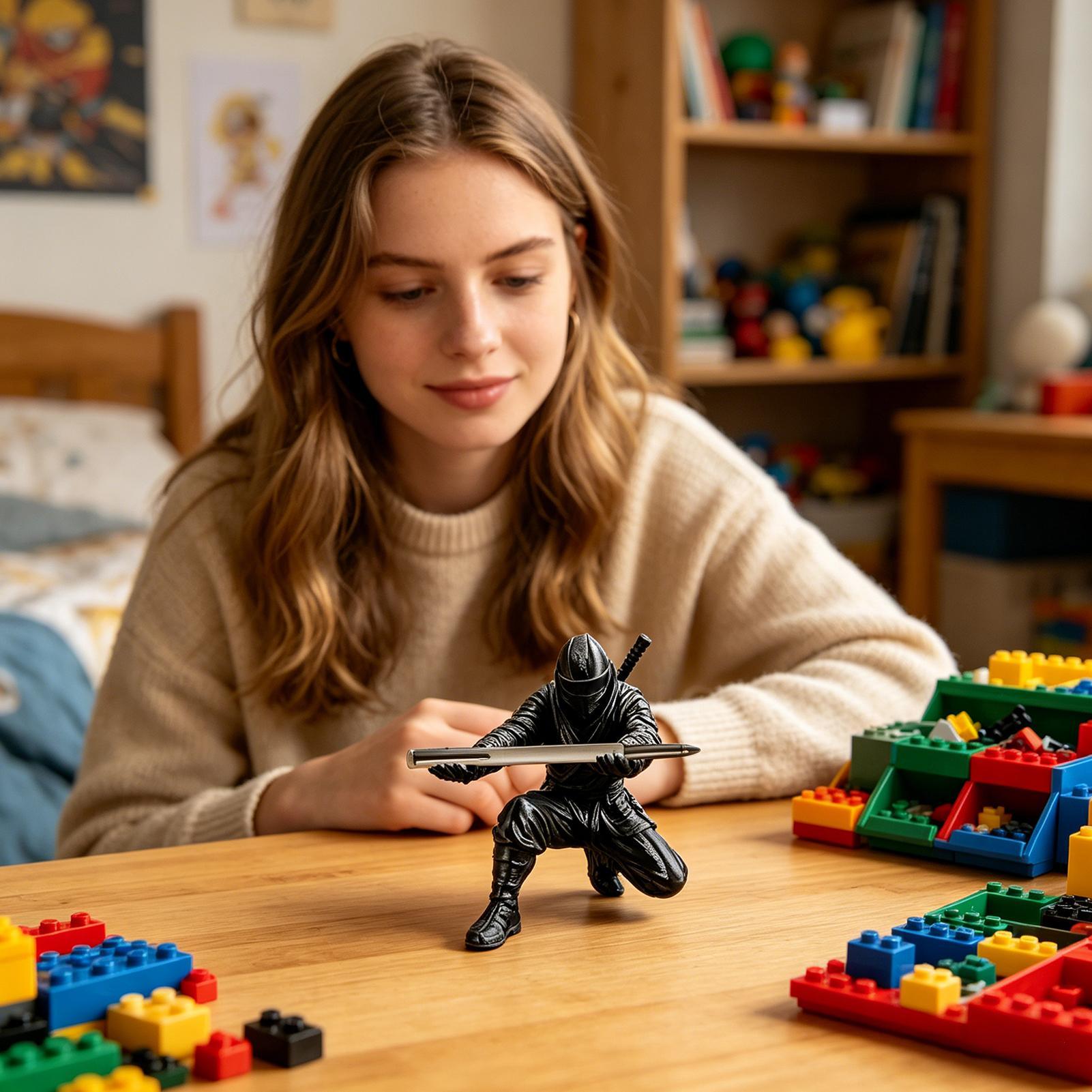 Portapenne 3D a forma di ninja - Desk Setup Home Office recensione e prezzo