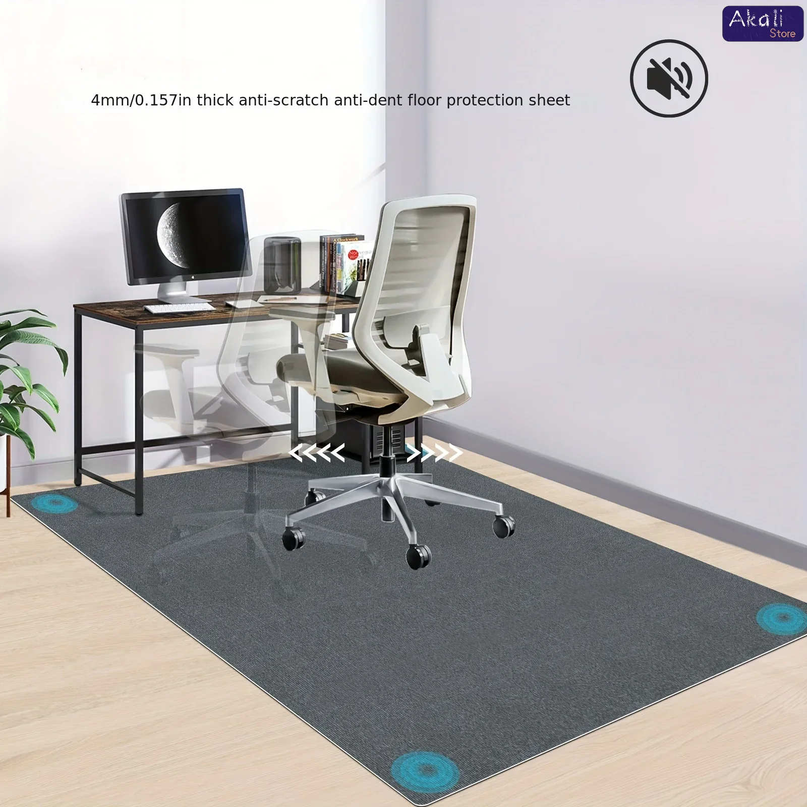 Tappetino per sedia da ufficio - Desk Setup Ergonomic recensione e prezzo