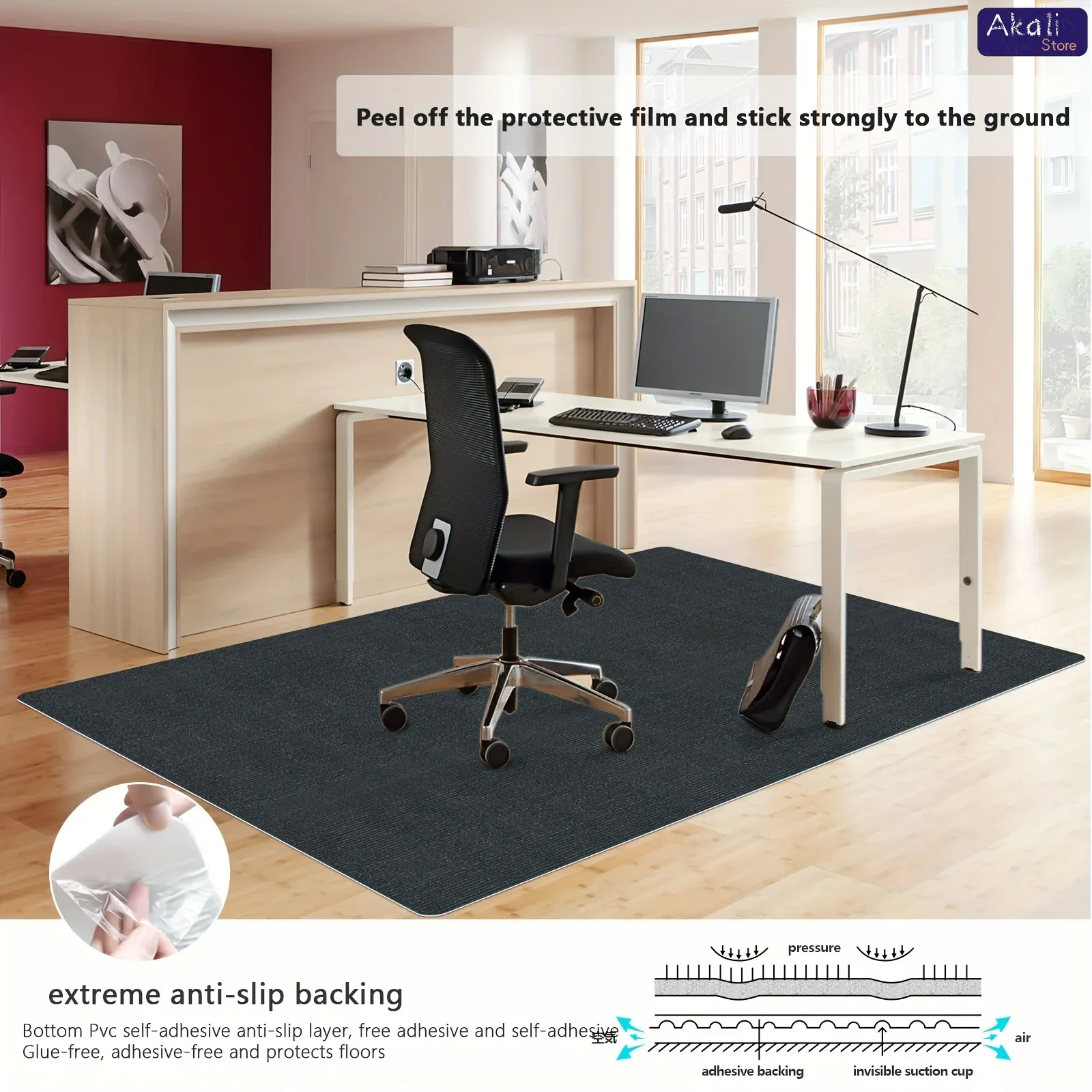 Tappetino per sedia da ufficio - Desk Setup Ergonomic recensione e prezzo