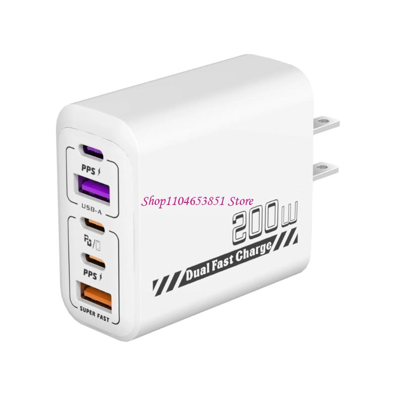 Caricabatterie rapido a 5 port - Desk Setup Tablet recensione e prezzo