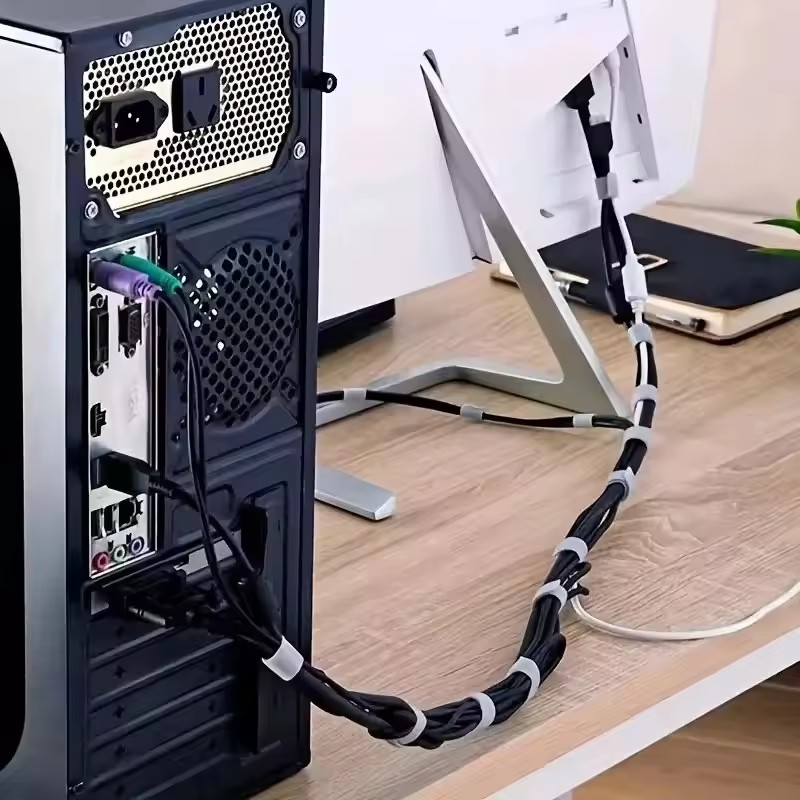 Organizzatore di cavi strappab - Desk Setup Cable Management recensione e prezzo