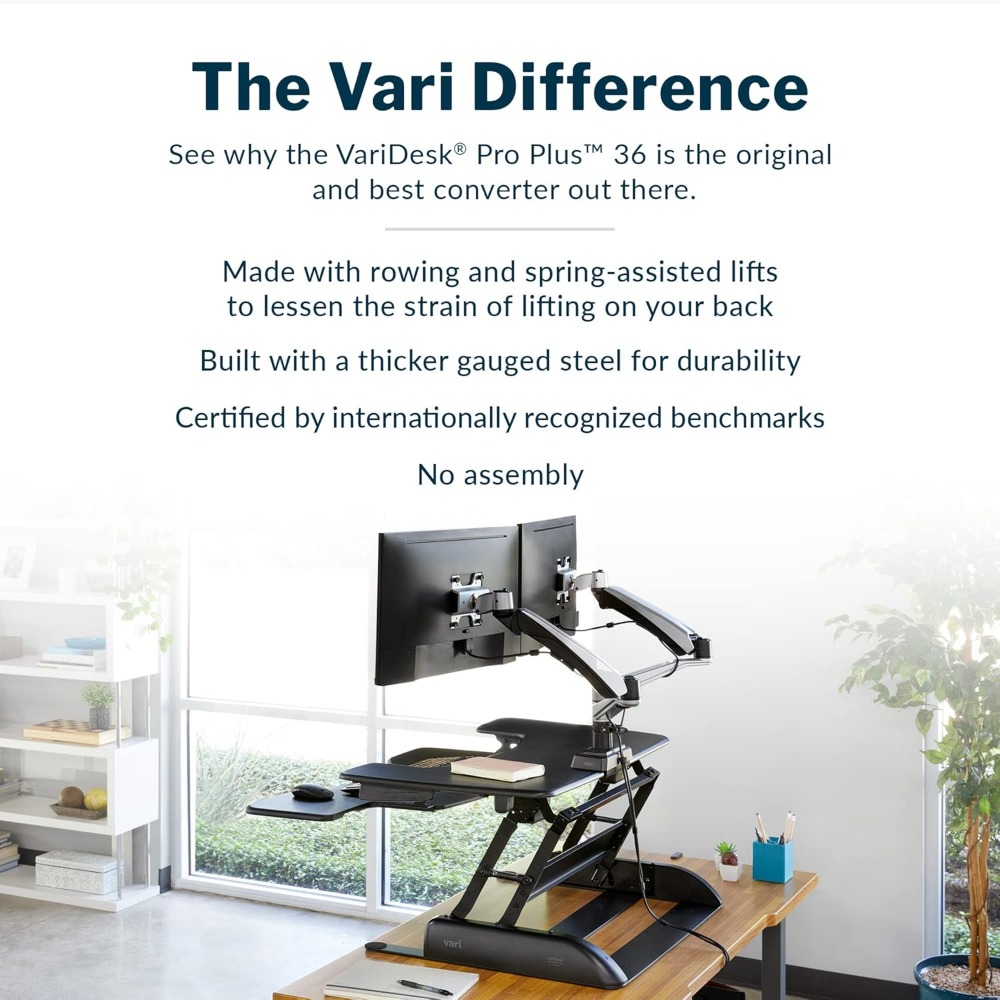 Desk Pro Plus 36, convertitore - Desk Setup Height recensione e prezzo