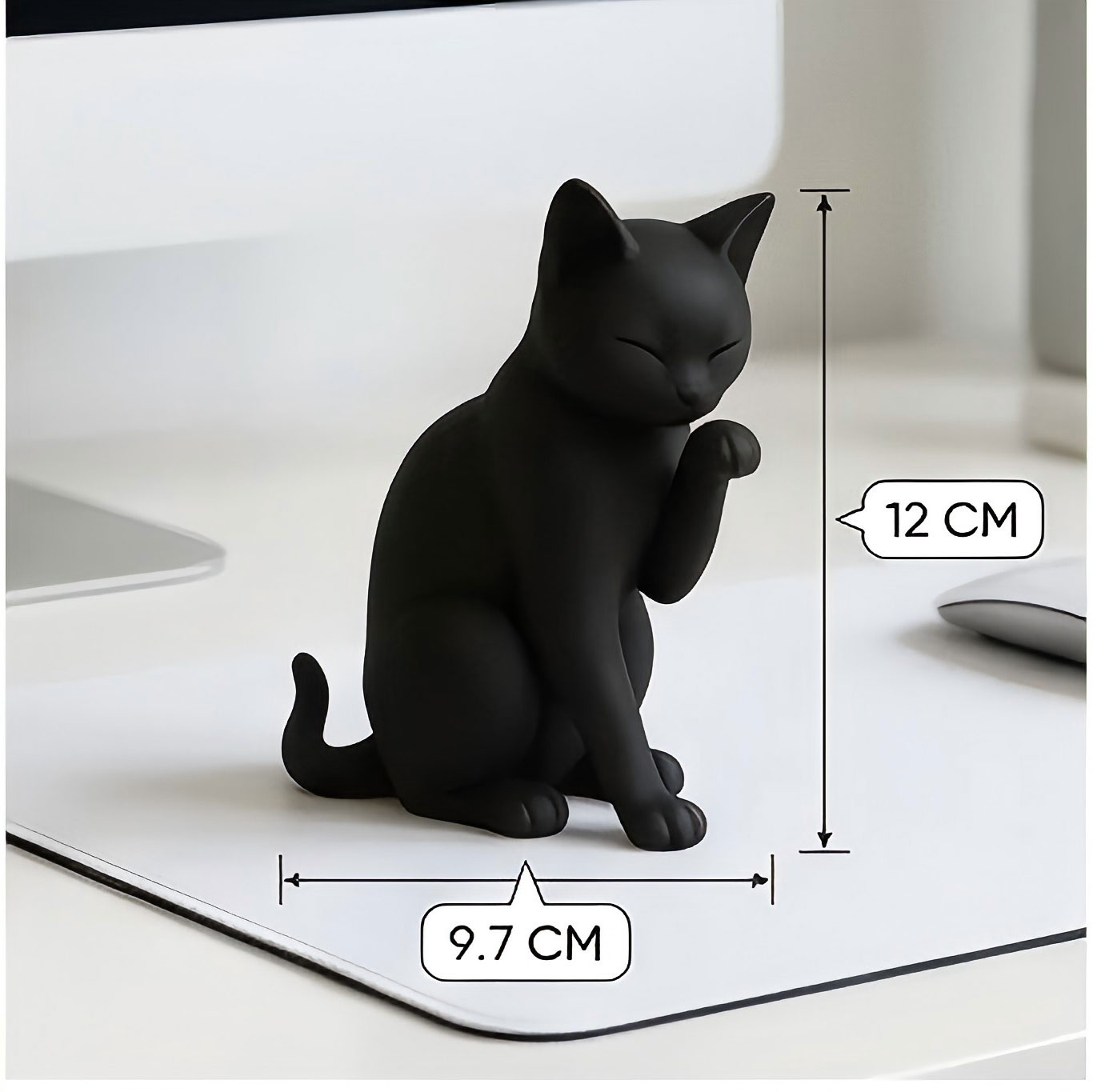 Statuetta 3D Minimalista a For - Desk Setup Workspace recensione e prezzo