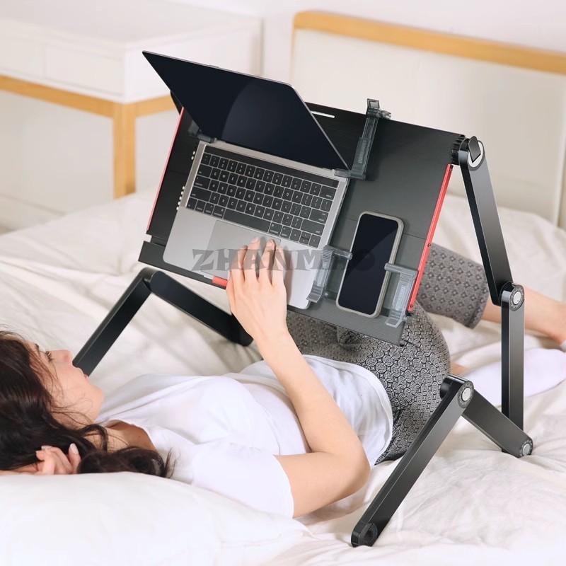 Sdraiato a letto piatto, scriv - Desk Setup Laptop recensione e prezzo