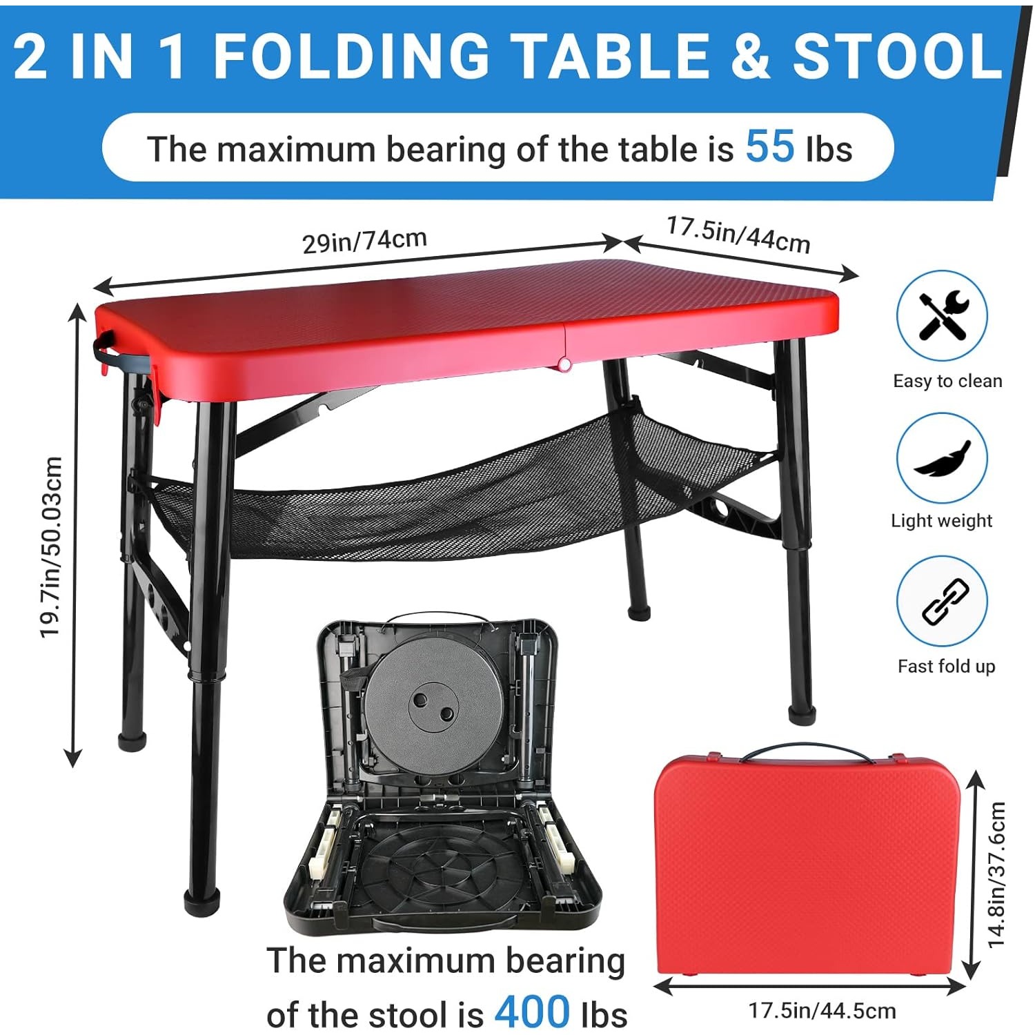 Set tavolo pieghevole e sgabel - Desk Setup Laptop recensione e prezzo