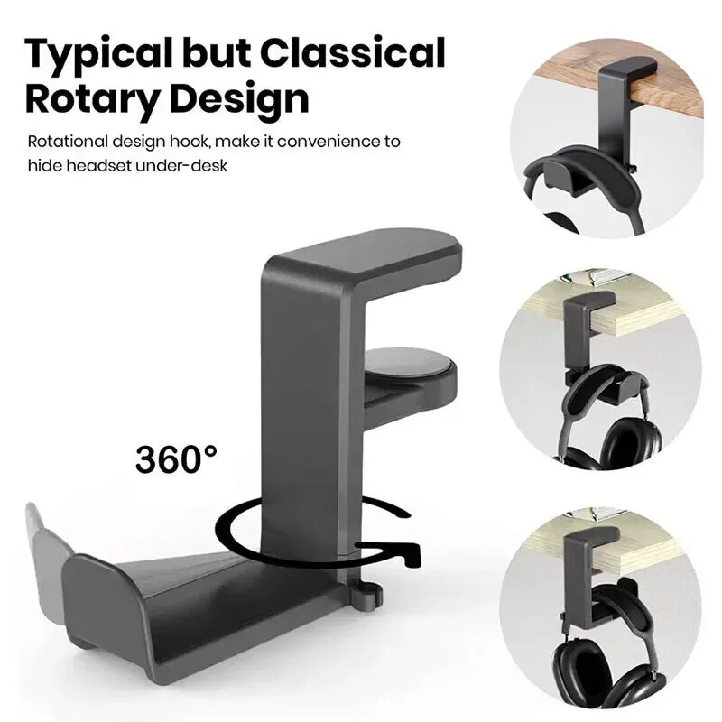 Supporto Universale per Cuffie - Headphone Hook Under recensione e prezzo